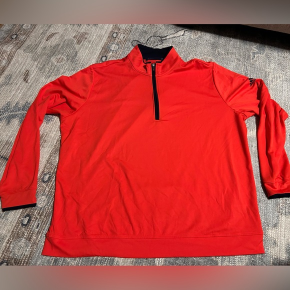 adidas Other - Salmon Adidas 1/4 Zip